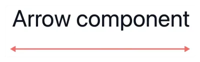Arrow component